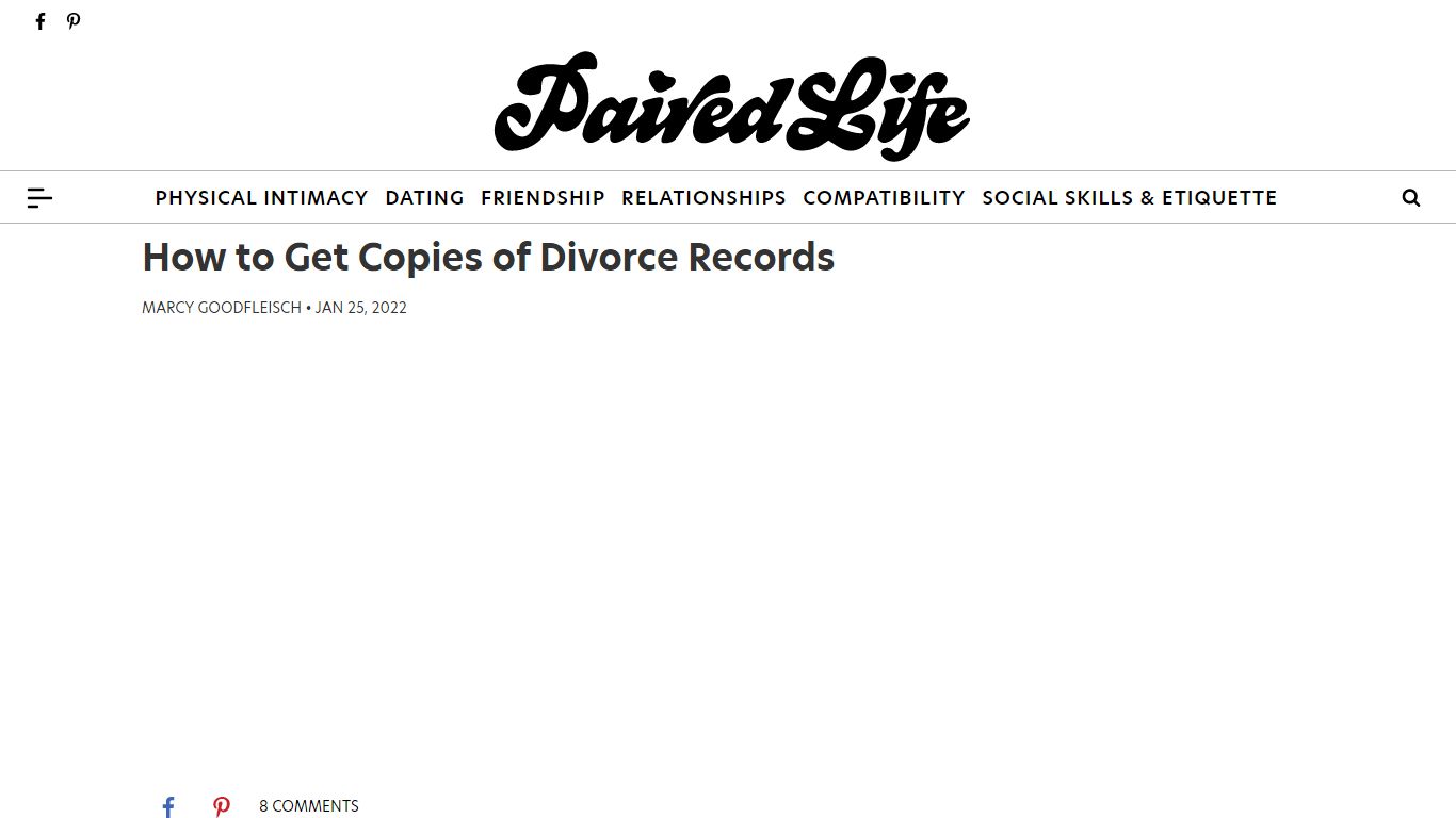How to Get Copies of Divorce Records - PairedLife